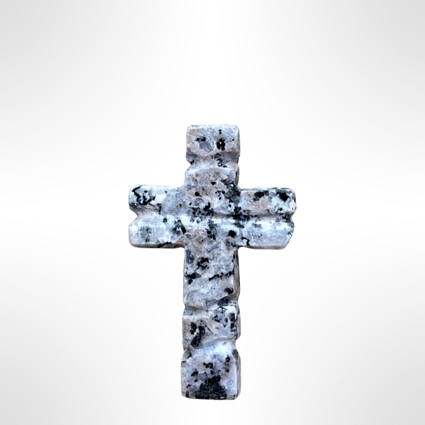Prayer Cross - Granite (2 inch)